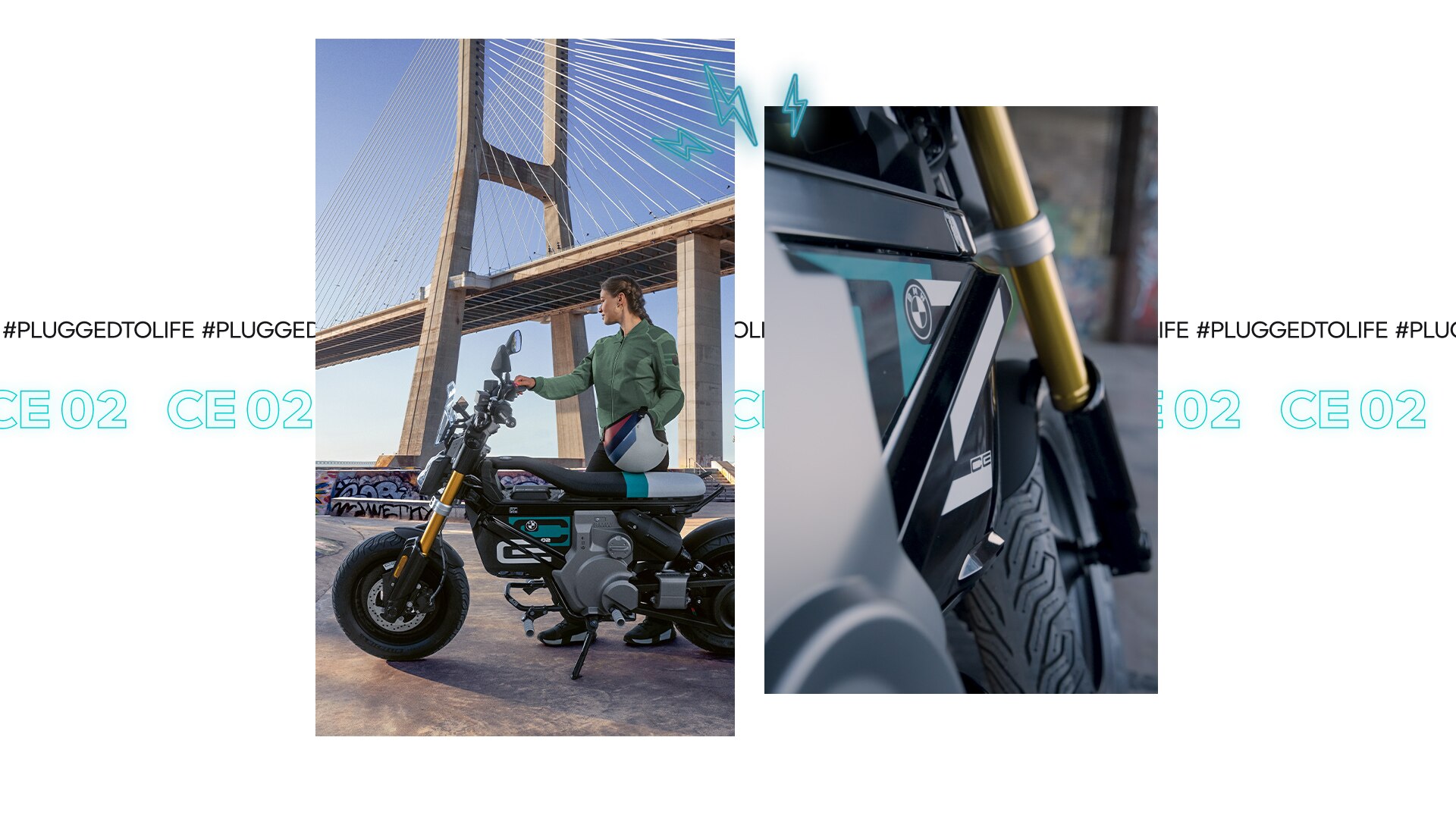 Esta eParkourer eletrifica a cidade: CE 02 da BMW Motorrad
