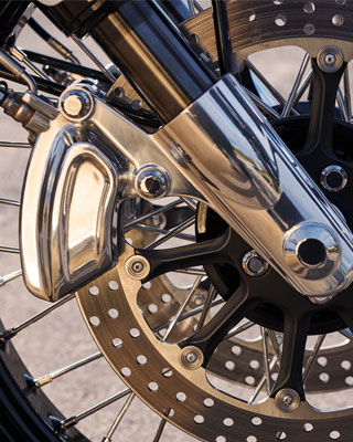 Detail view of the frame construction