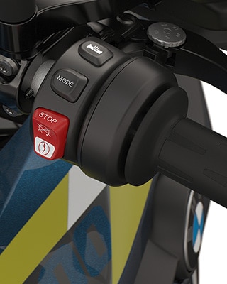 Os punhos aquecidos da BMW F 800 GS