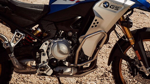 A proteção do motor do novo BMW F 850 GS Adventure