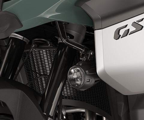 O farol adicional da F 900 GS Adventure da BMW Motorrad