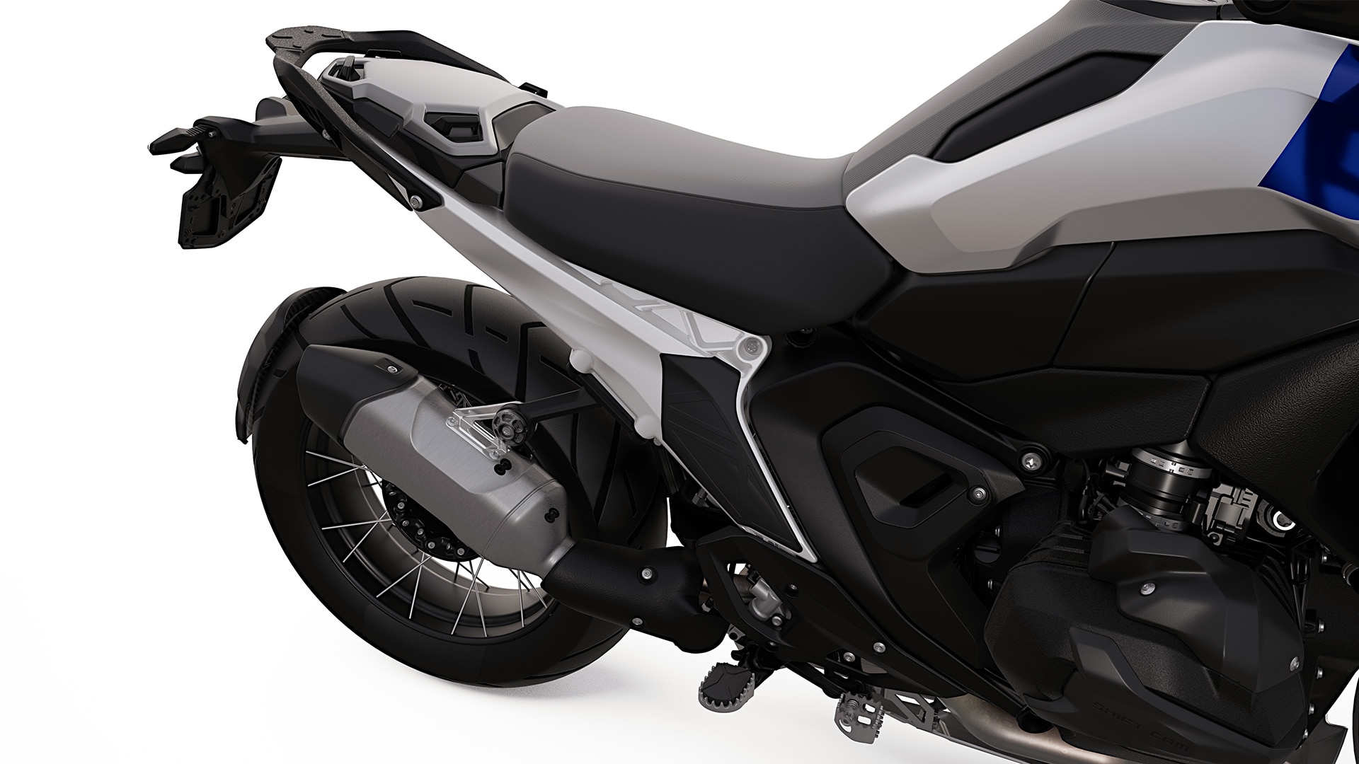 O banco monolugar da R 1300 GS Trophy da BMW Motorrad