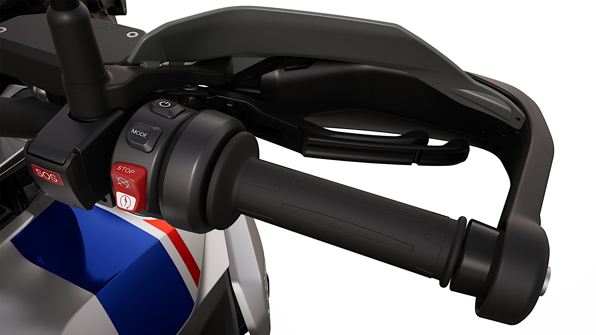 A manete de travão da R 1300 GS Trophy da BMW Motorrad