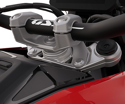 A mesa de direção com BMW EVO Telelever da R 1300 GS da BMW Motorrad