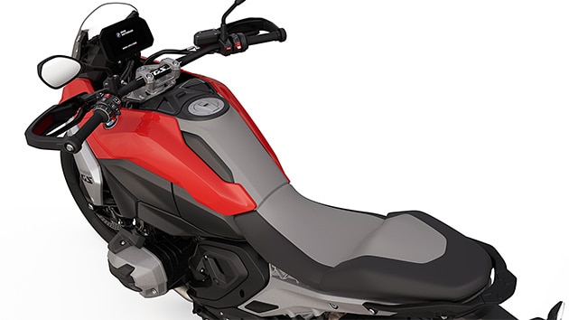 A linha contínua do banco ao depósito da R 1300 GS da BMW Motorrad