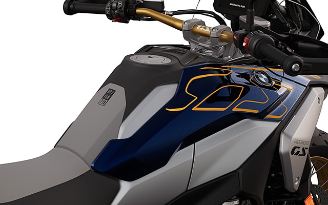 O design gráfico da BMW R 1300 GS Biscaya com equipamento Option 719