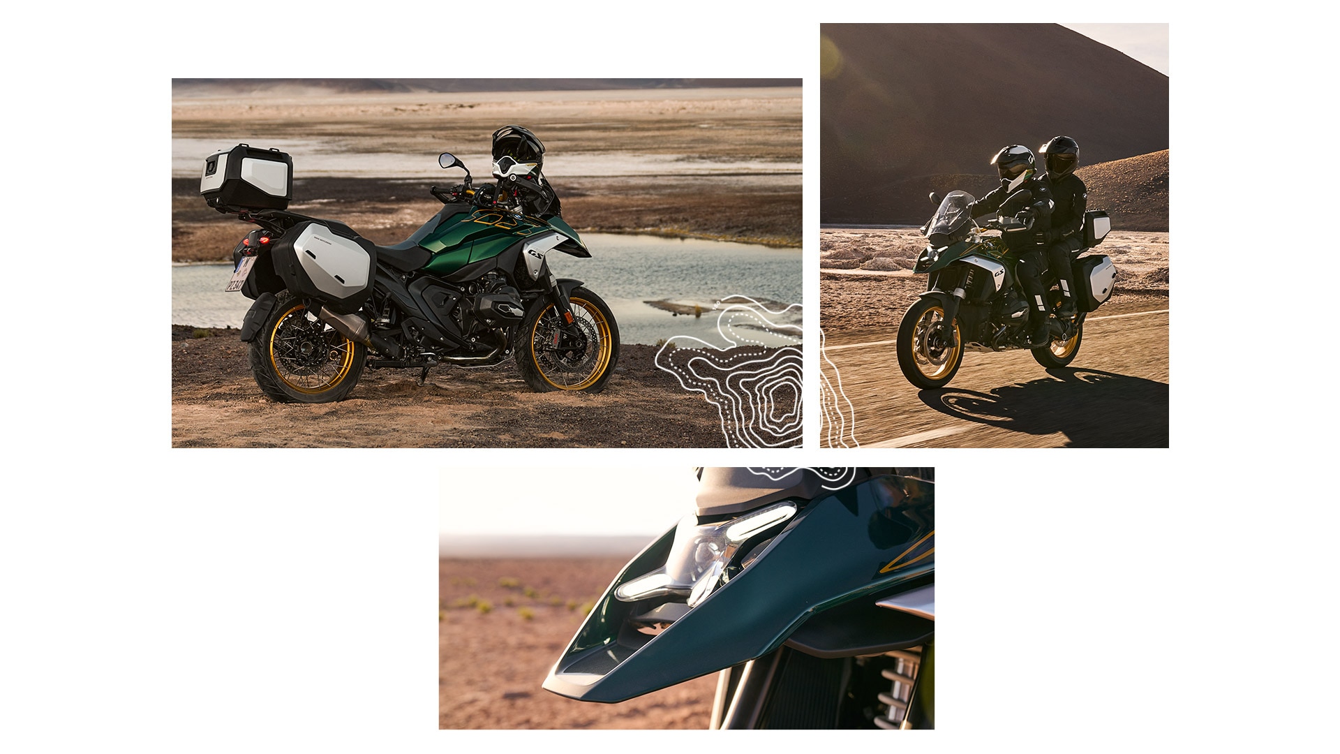 O design exclusivo da R 1300 GS Option 719 Tramuntana da BMW Motorrad