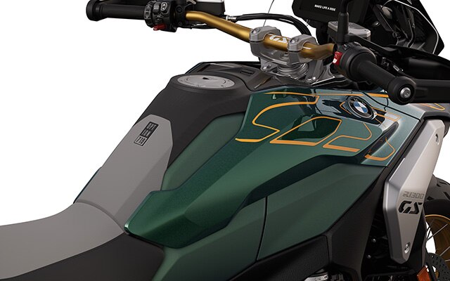 O design gráfico da BMW R 1300 GS Tramuntana com Equipamento Option 719