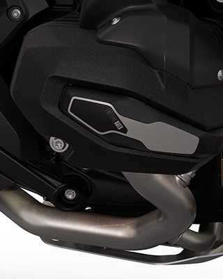 As peças maquinadas Option 719 da R 1300 GS Tramuntana