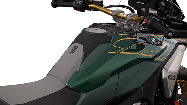 O design gráfico da BMW R 1300 GS Tramuntana com Equipamento Option 719