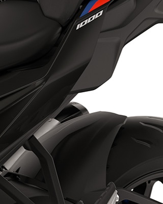 Os componentes em carbono do Pacote M Competition da M 1000 XR da BMW Motorrad