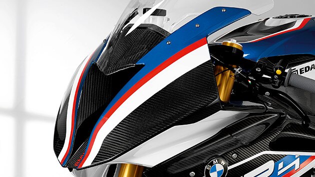 Dianteira em carbono da HP4 Race