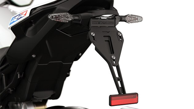 Nova traseira com suporte curto para a chapa de matrícula