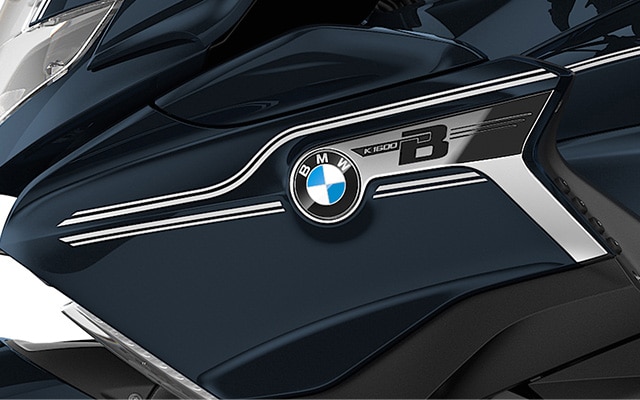 A K 1600 B Edition II da BMW Motorrad em azul "imperial" metalizado
