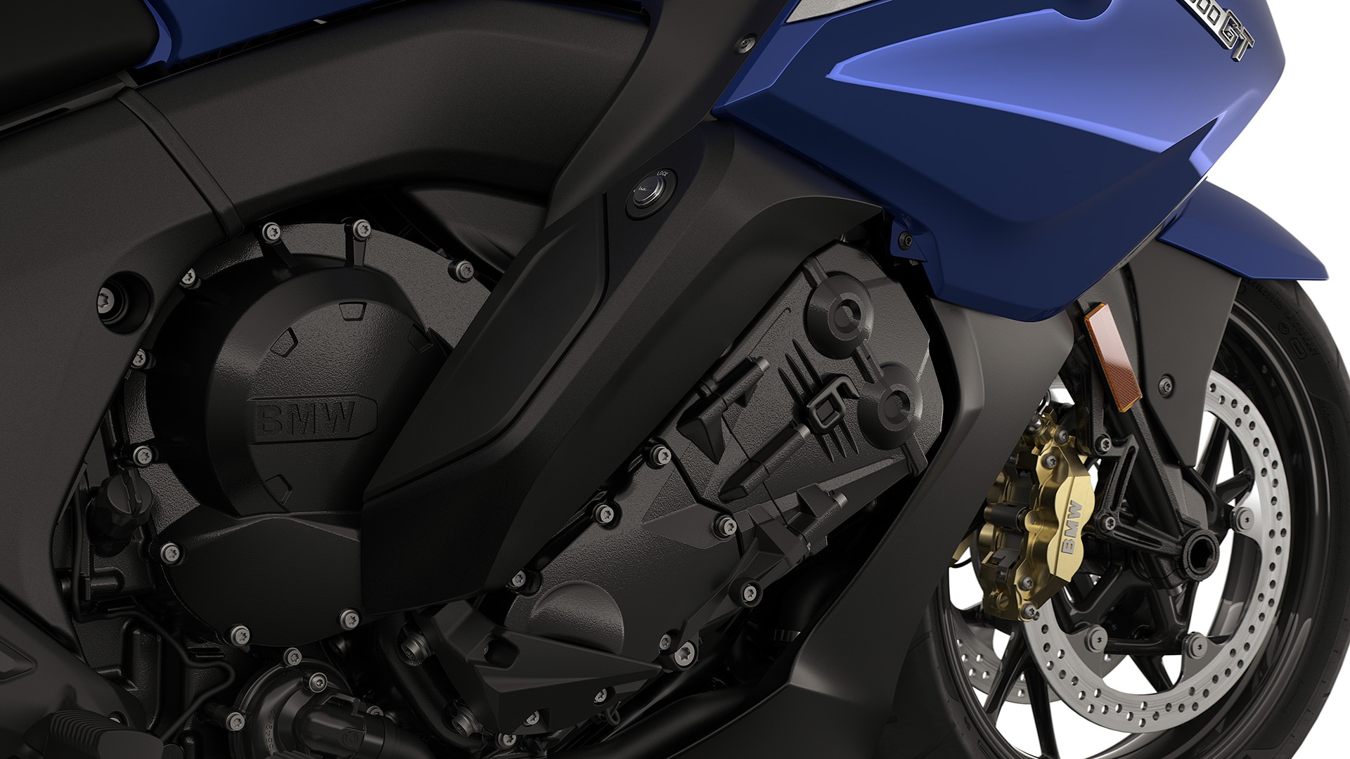 Foco no motor de seis cilindros