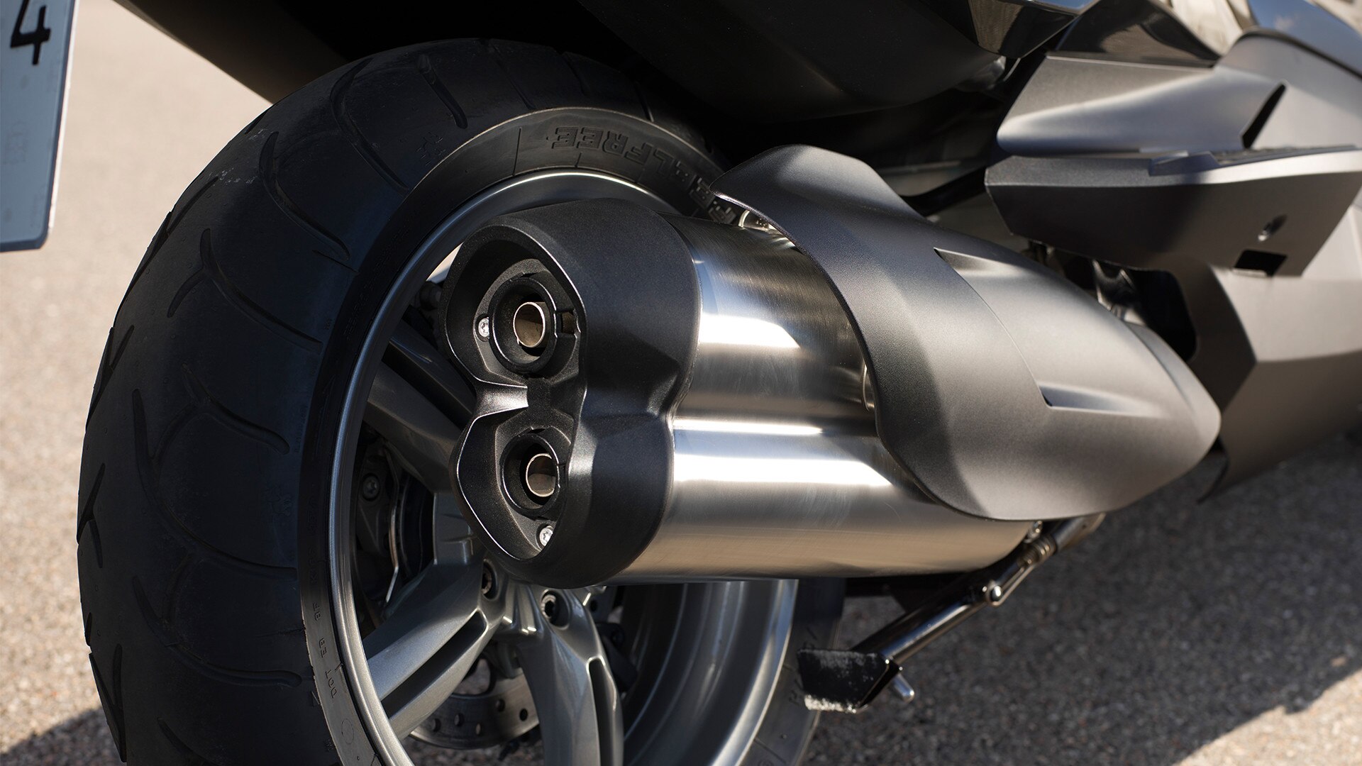 Silenciador da C 650 GT