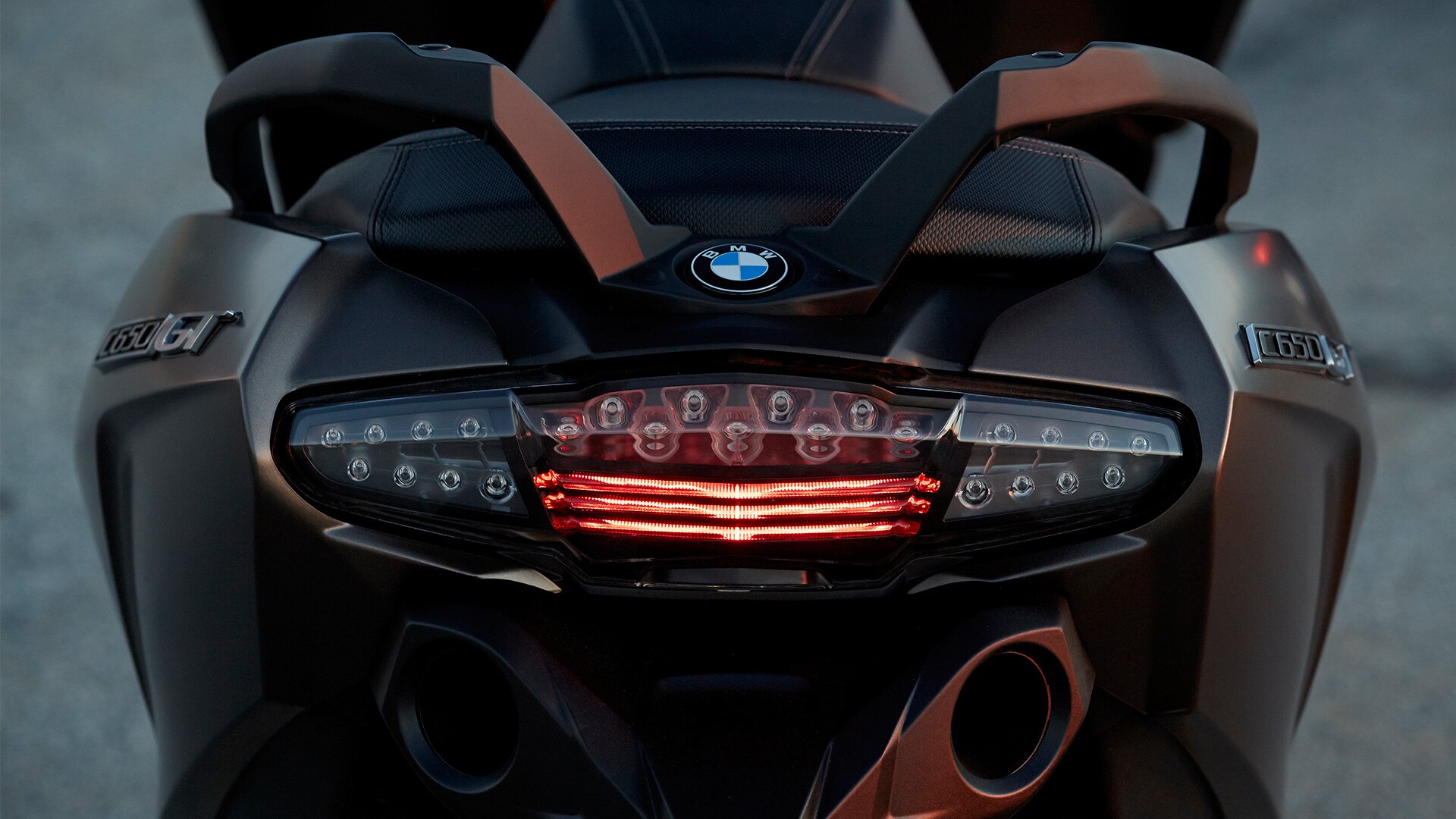 Secção traseira da C 650 GT
