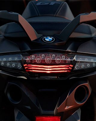 Secção traseira da C 650 GT