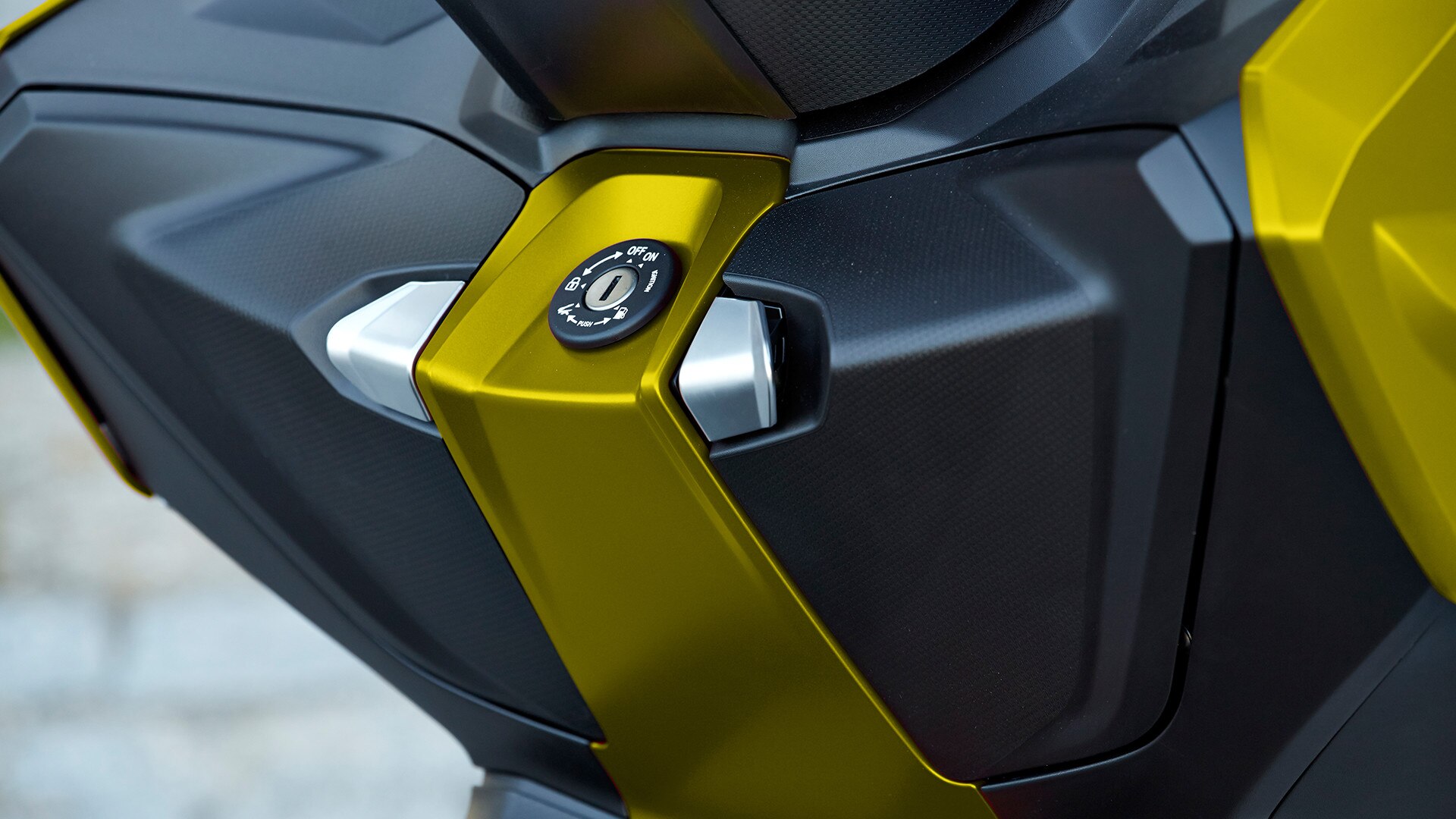Superfícies de alta qualidade da C 650 Sport