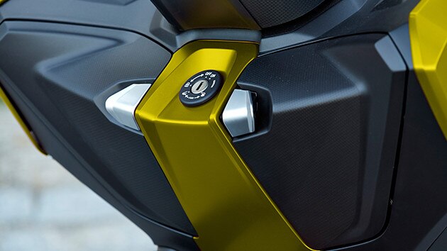 Superfícies de alta qualidade da C 650 Sport
