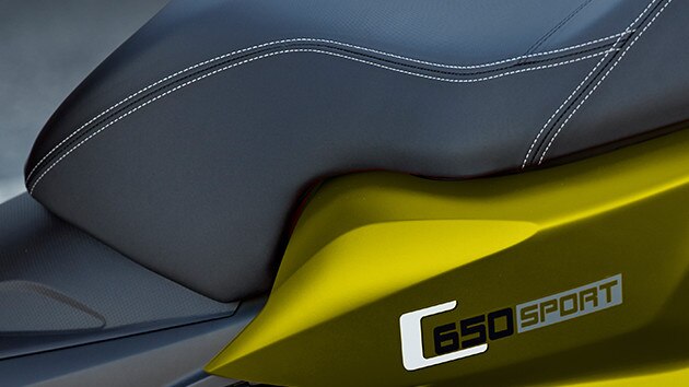 Pormenores da C 650 Sport