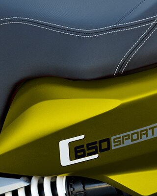 Pormenores da C 650 Sport