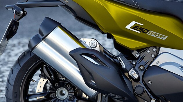 Silenciador desportivo da C 650 Sport
