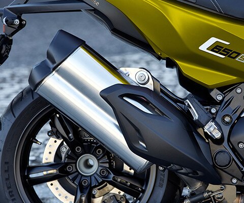 Silenciador desportivo da C 650 Sport