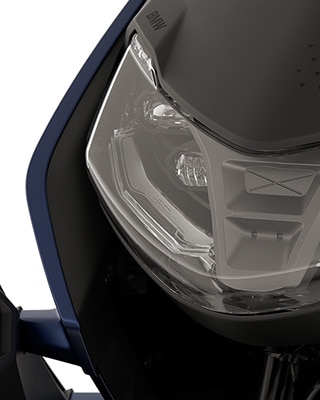 O design de iluminação da CE 04 da BMW Motorrad